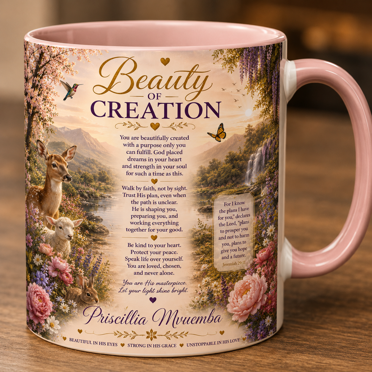 Nature creation mug