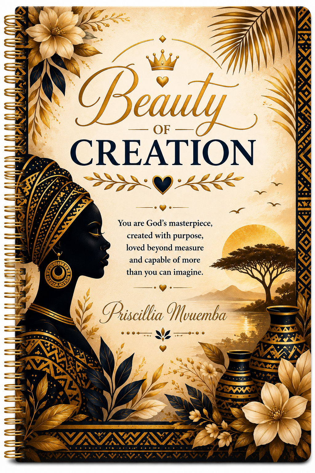 Afrika beauty of creation notebook